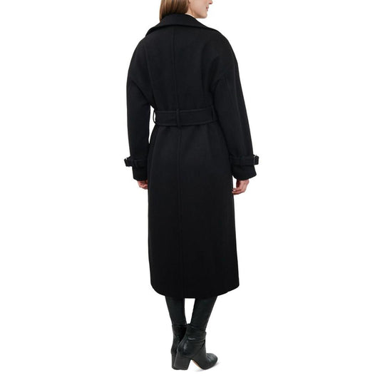 Women's Double-Breasted Belted Maxi Coat