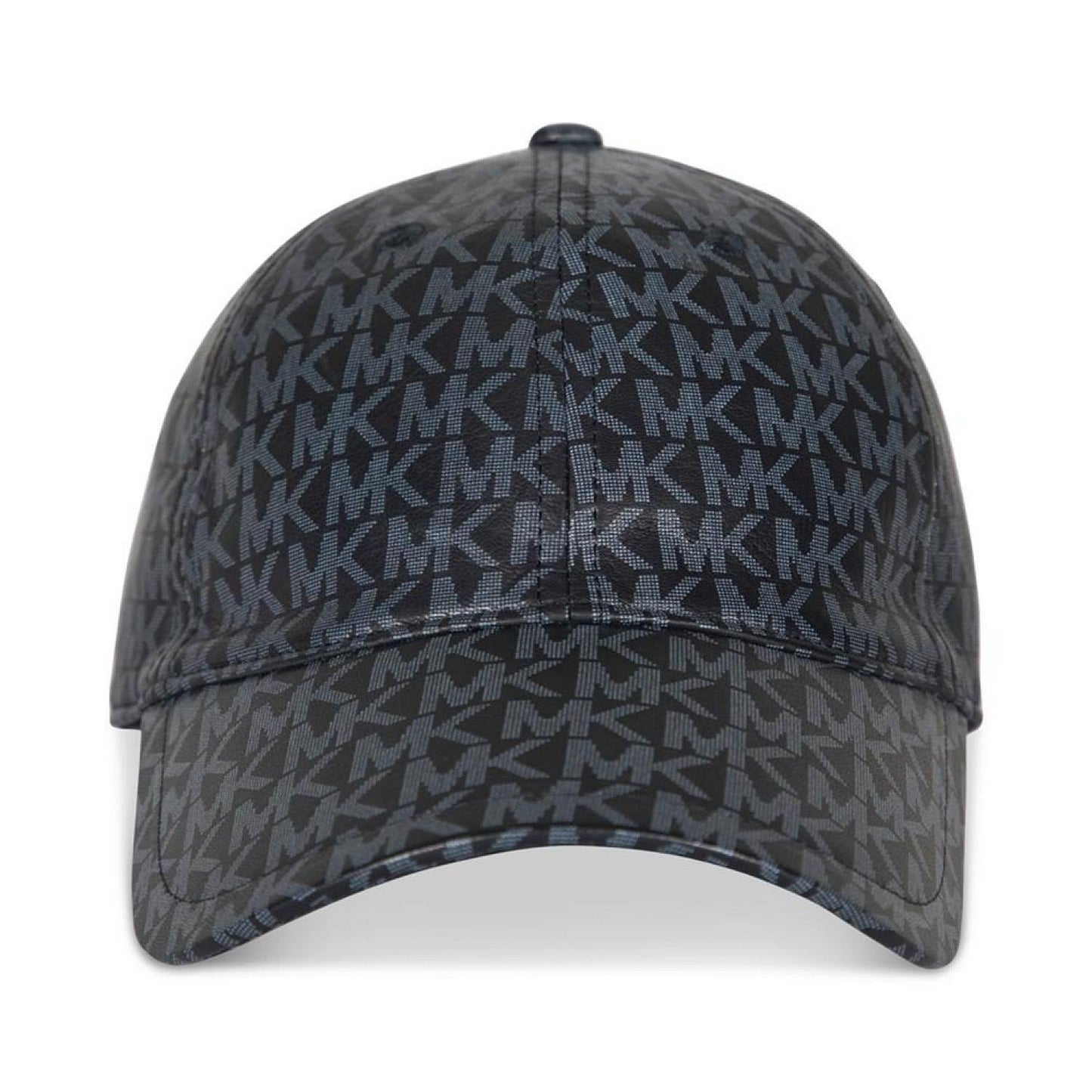 Women's Printed Leather Baseball Cap