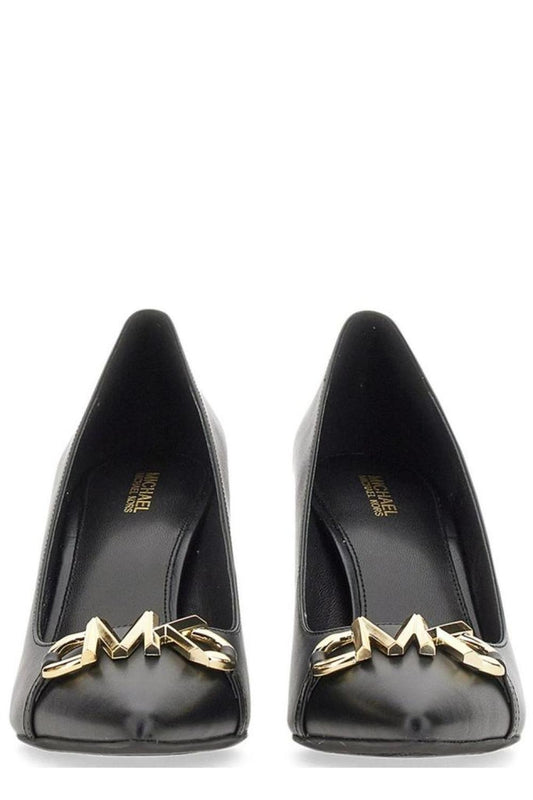 Michael Michael Kors Logo Plaque Pumps