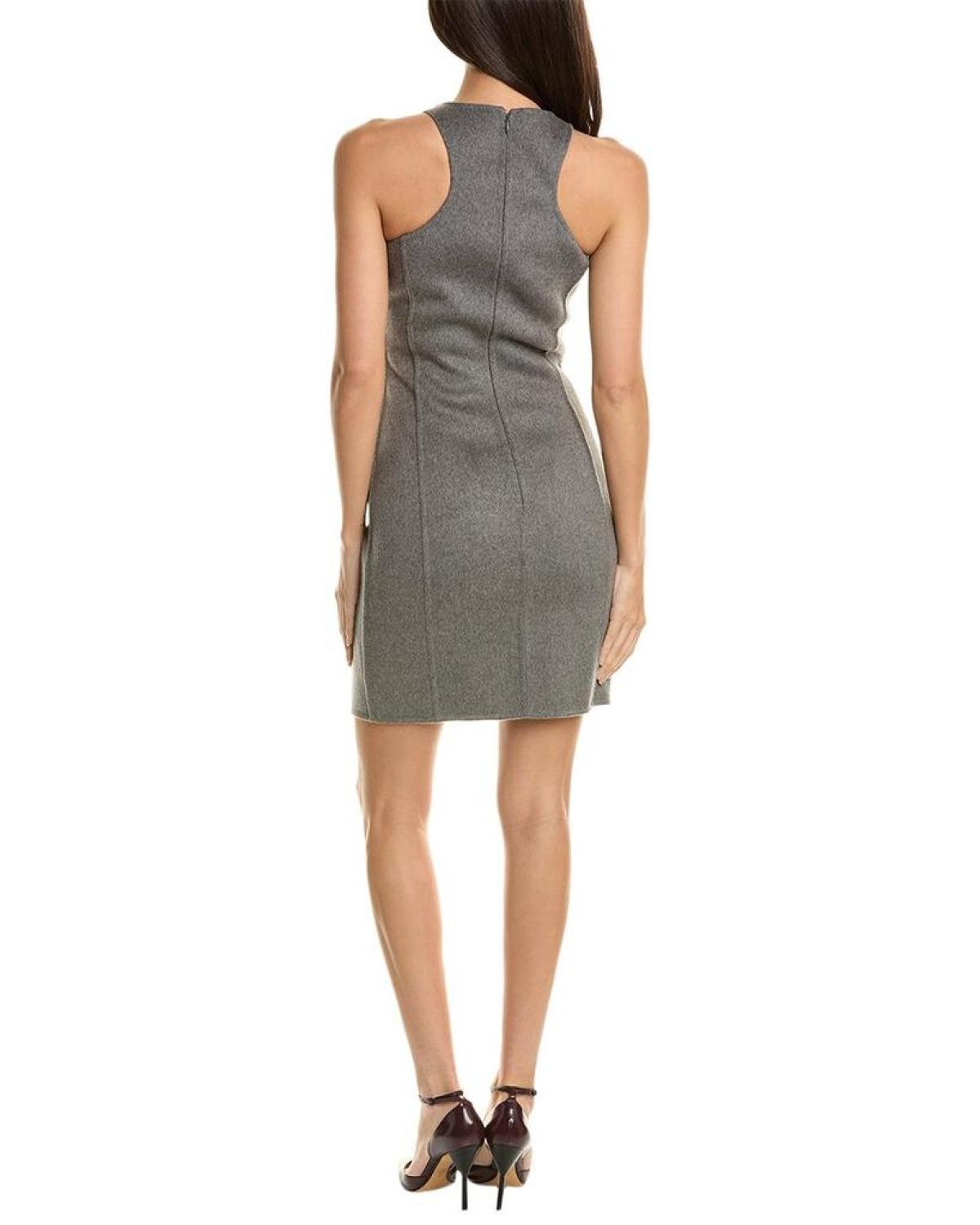 Michael Kors Collection Racerback Wool Dress