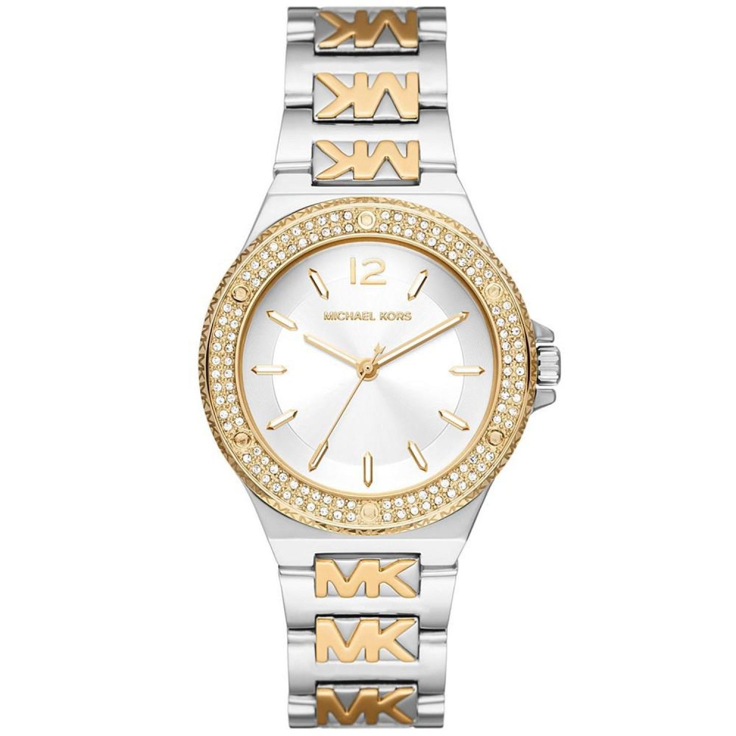 Women's Lennox Three-Hand Two-Tone Stainless Steel Bracelet Watch, 37mm