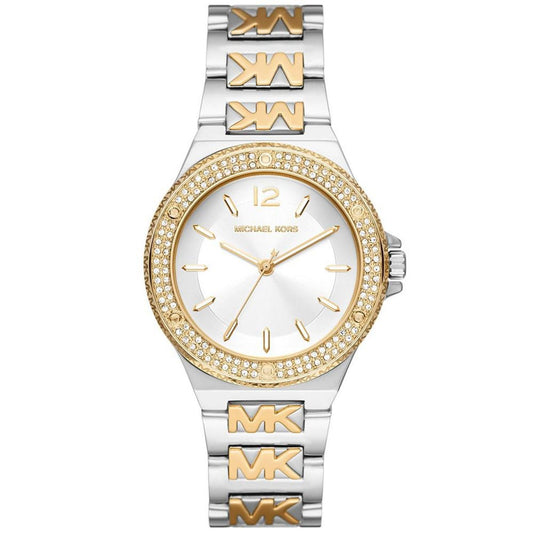 Women's Lennox Three-Hand Two-Tone Stainless Steel Bracelet Watch, 37mm