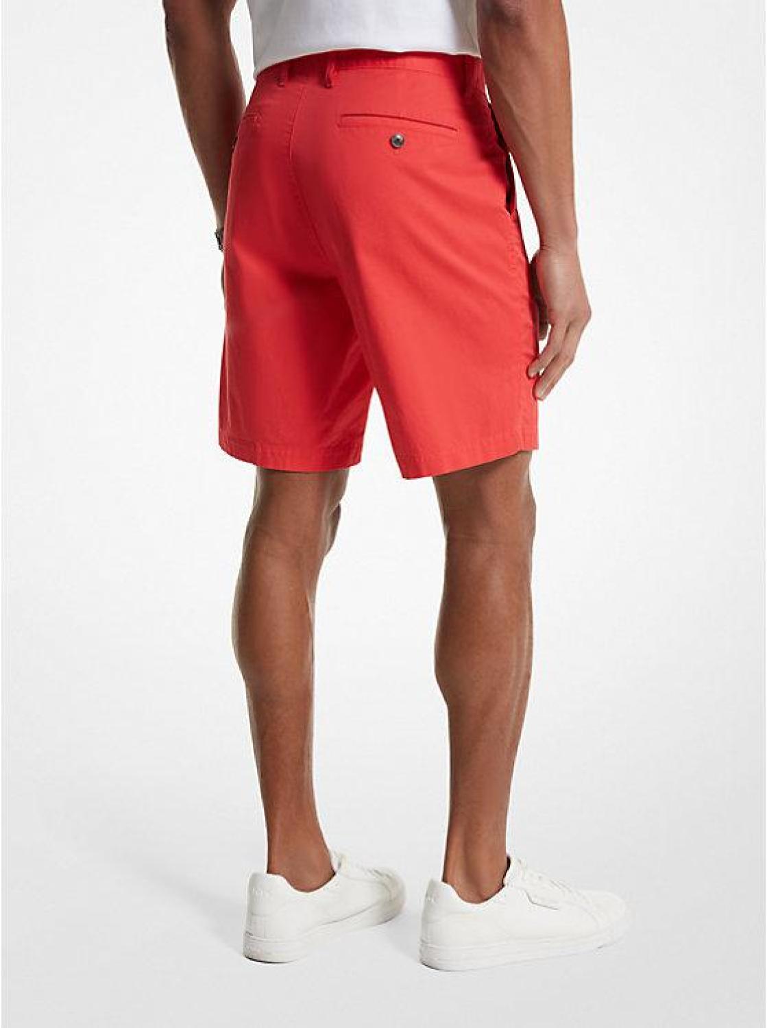 Stretch Cotton Shorts