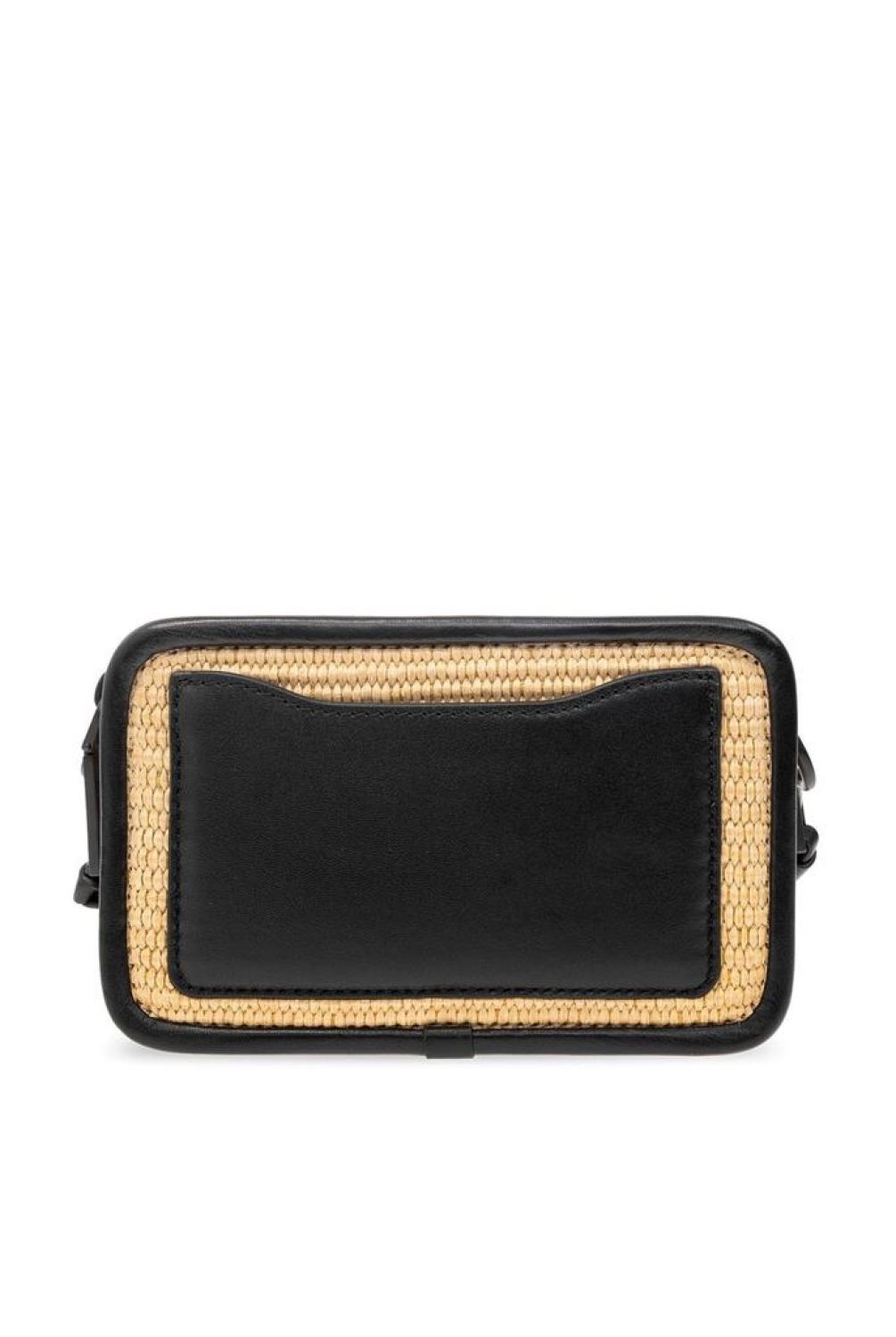 Marc Jacobs Logo Plaque Woven Crossbody Bag