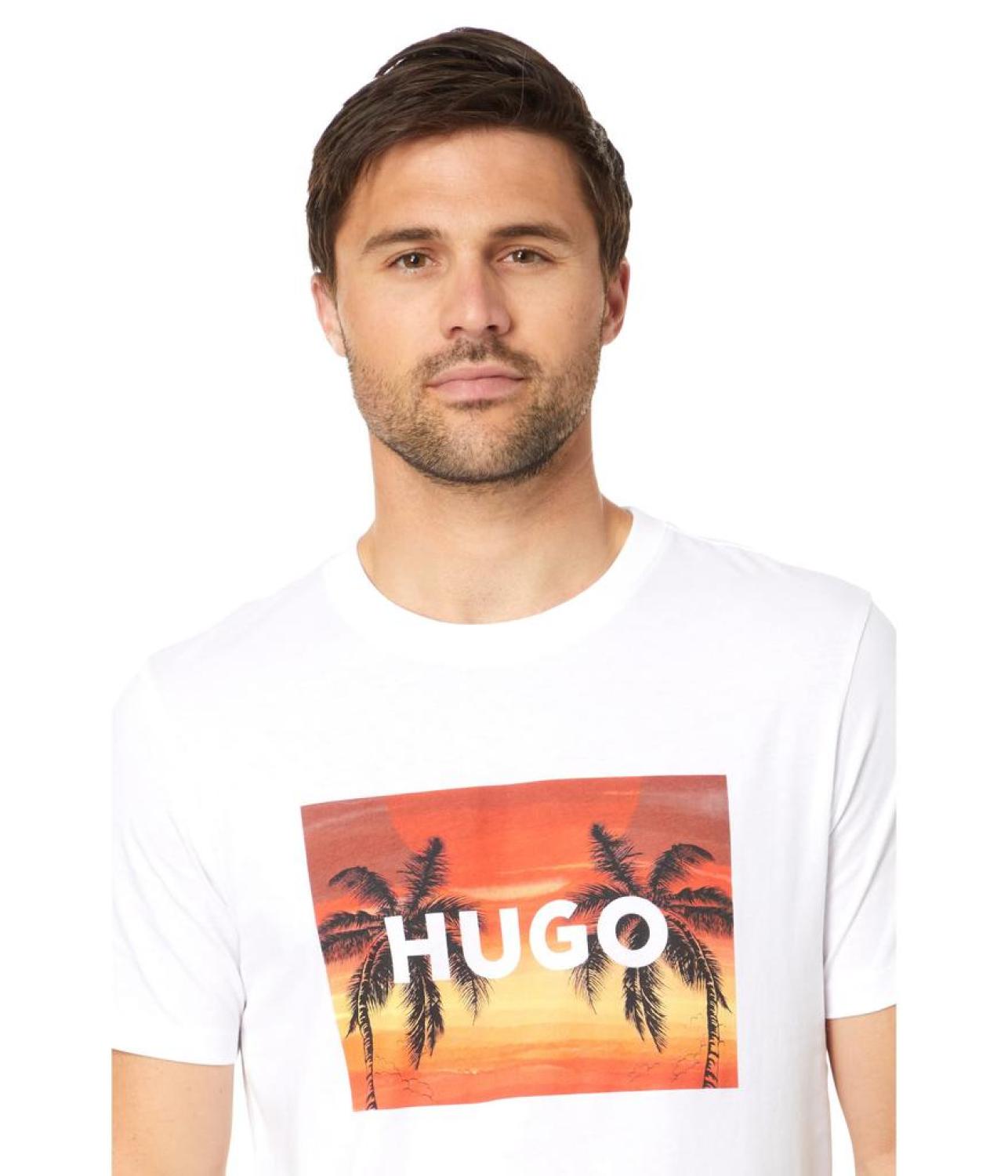 Dulive Tropical Sunset T-Shirt