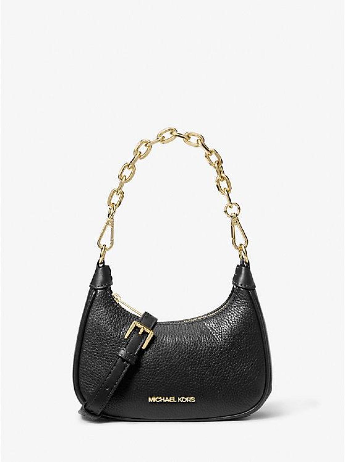 Cora Extra-Small Pebbled Leather Shoulder Bag