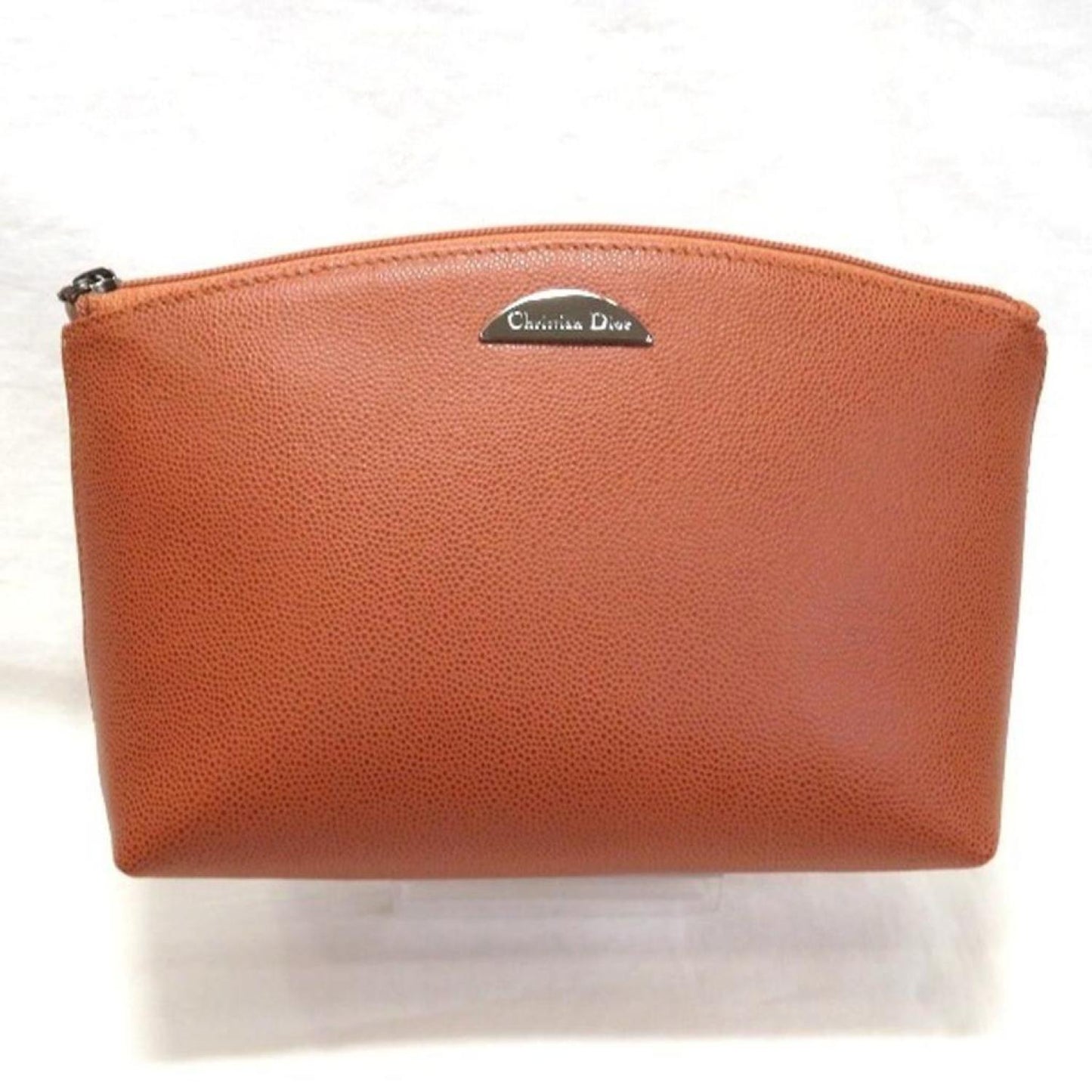 Dior Leather Clutch Bag (Pre-Owned)