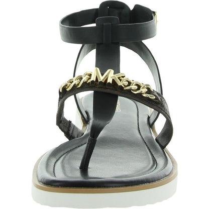 Farrow Womens Logo Embellished Thong Sandals