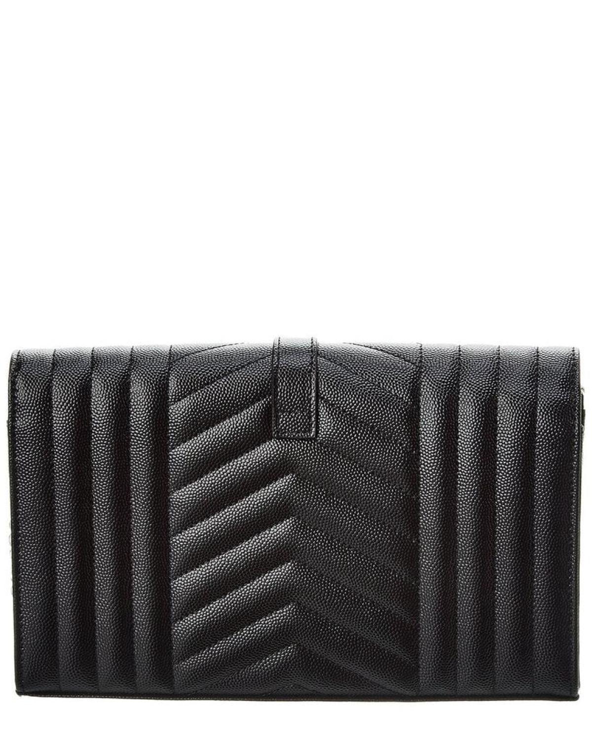 Saint Laurent Chain Wallet Leather Crossbody