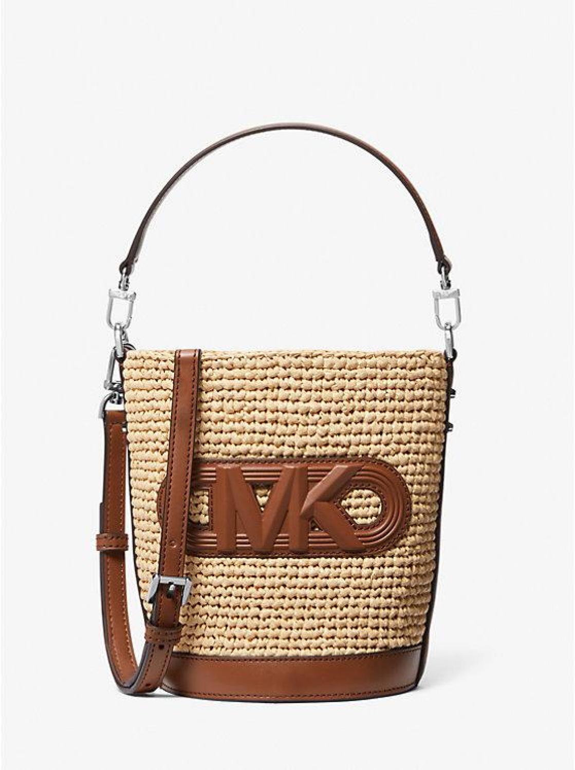 Townsend Small Straw Messenger Bag