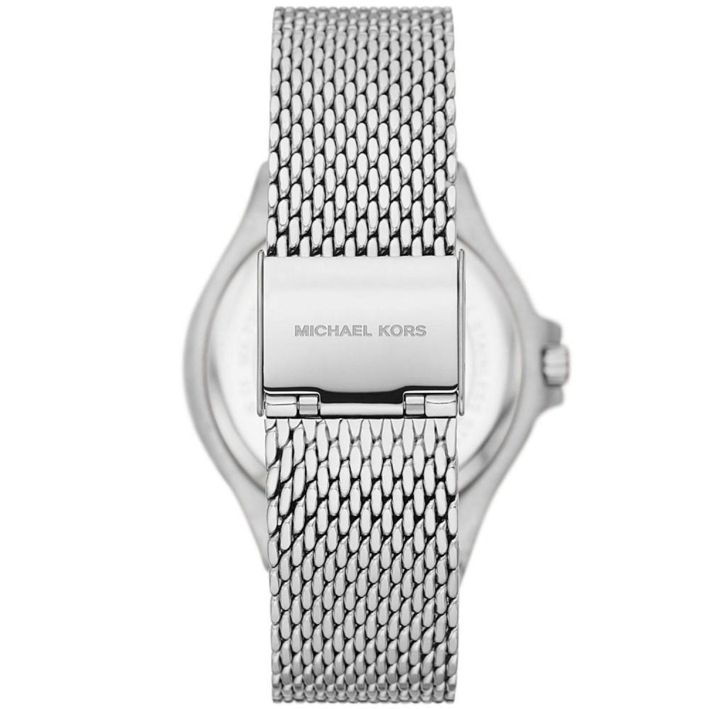 Women's Lennox Three-Hand Silver-Tone Stainless Steel Bracelet Mesh Watch, 37mm