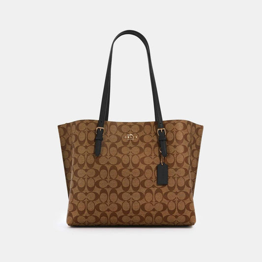 COACH OUTLET Mollie Tote In Signature Canvas