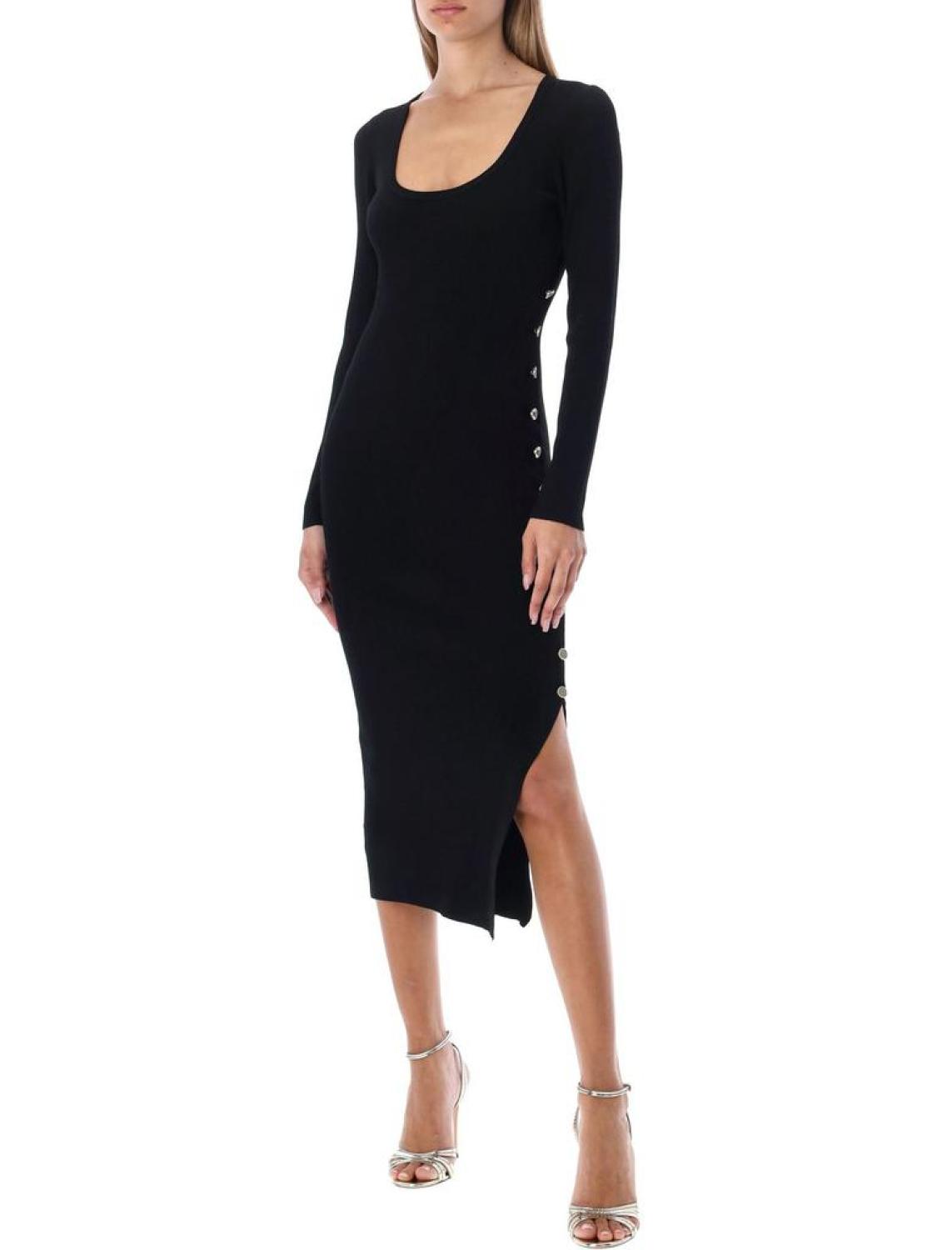 Michael Michael Kors Side Split Knitted Dress