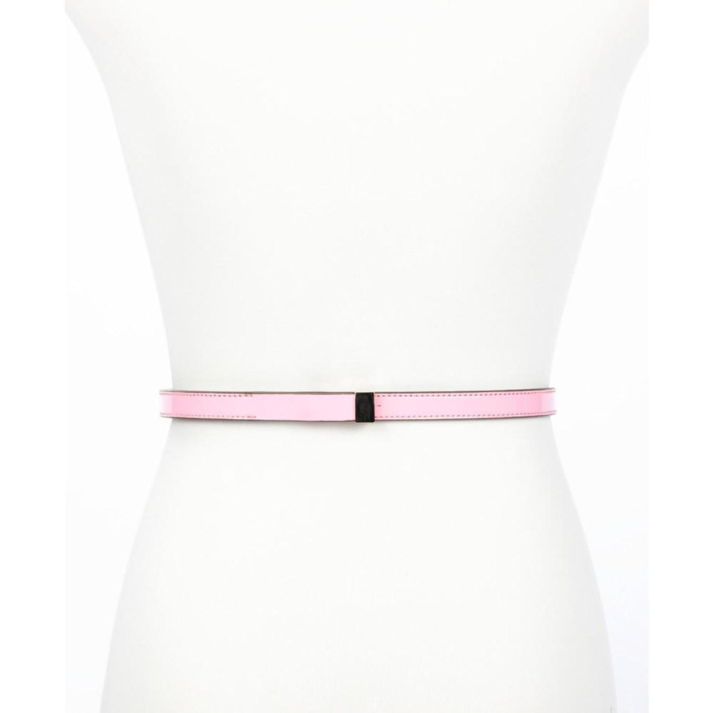 Women's 12mm Patent Shoestring Bow Belt