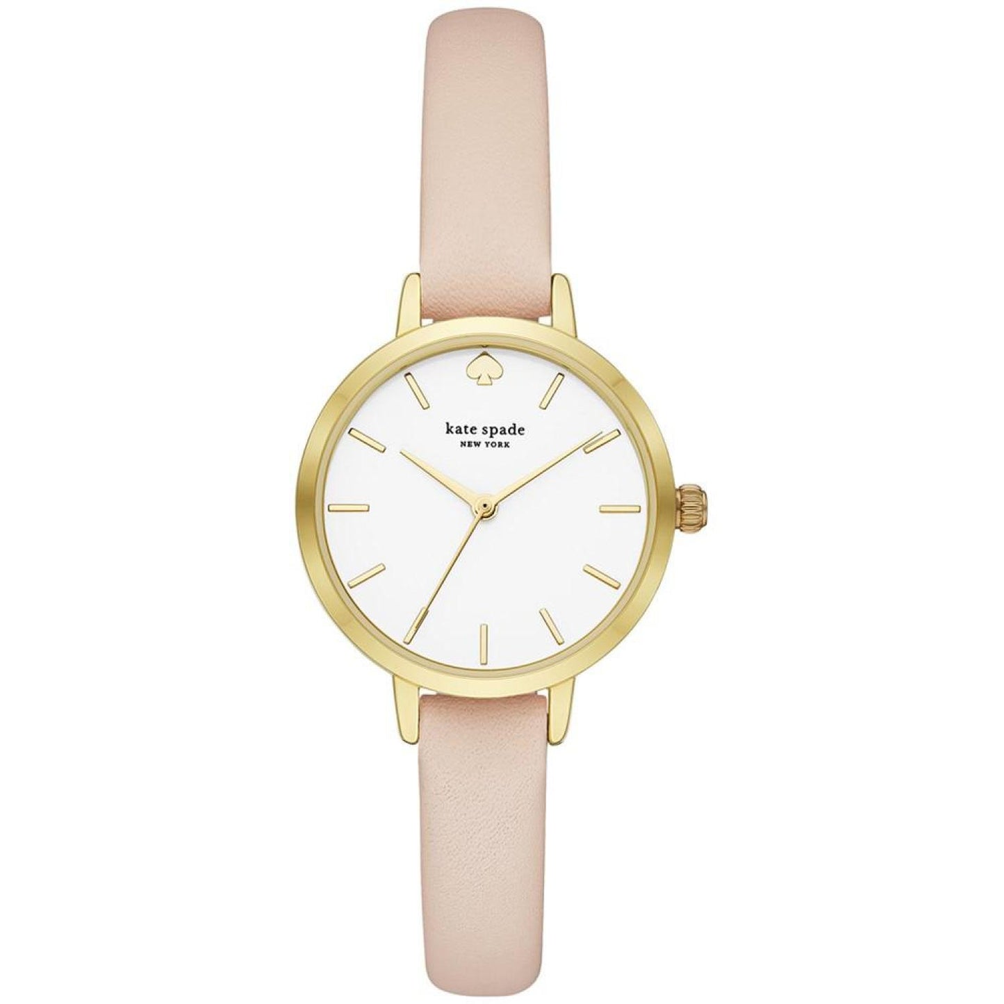 Women's Metro Three-Hand Blush Leather Watch 30mm