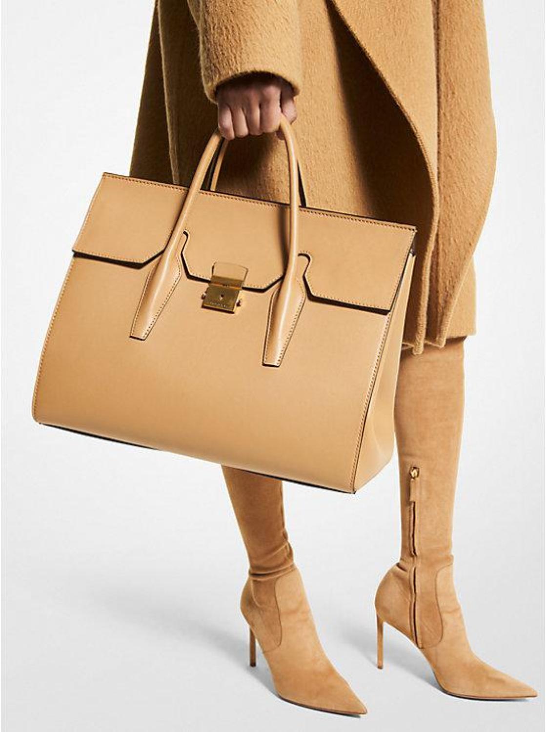 Campbell Leather Weekender Bag