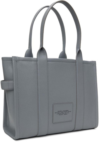 Gray 'The Leather Large' Tote