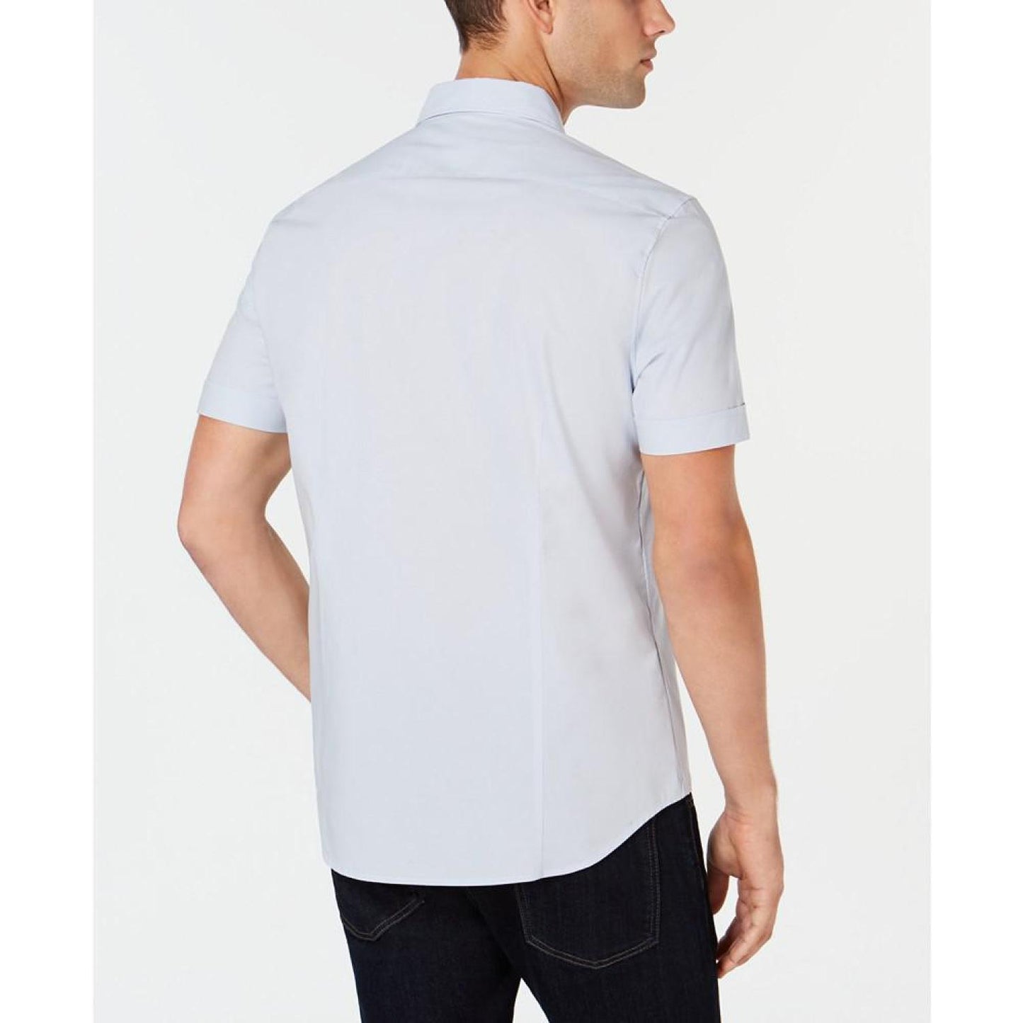 Men's Solid Stretch Shirt