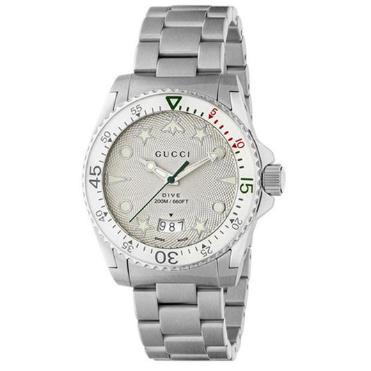 Gucci Men's Dive Silver Dial Watch