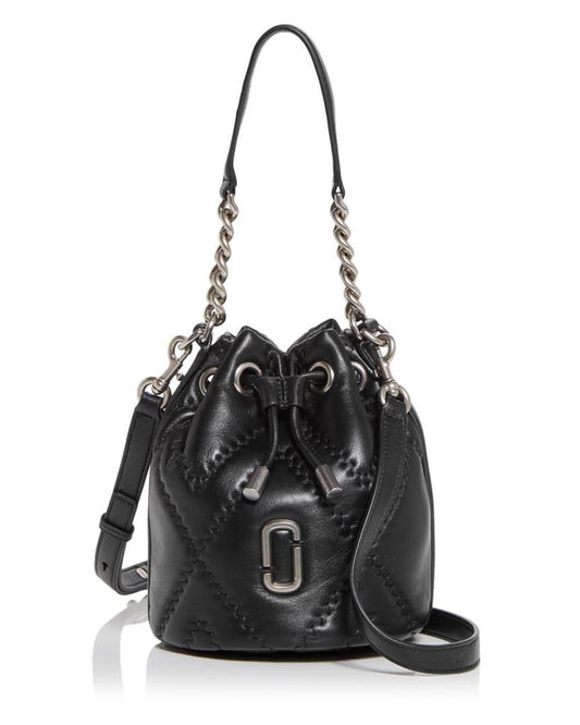 The Quilted Leather Bucket Bag