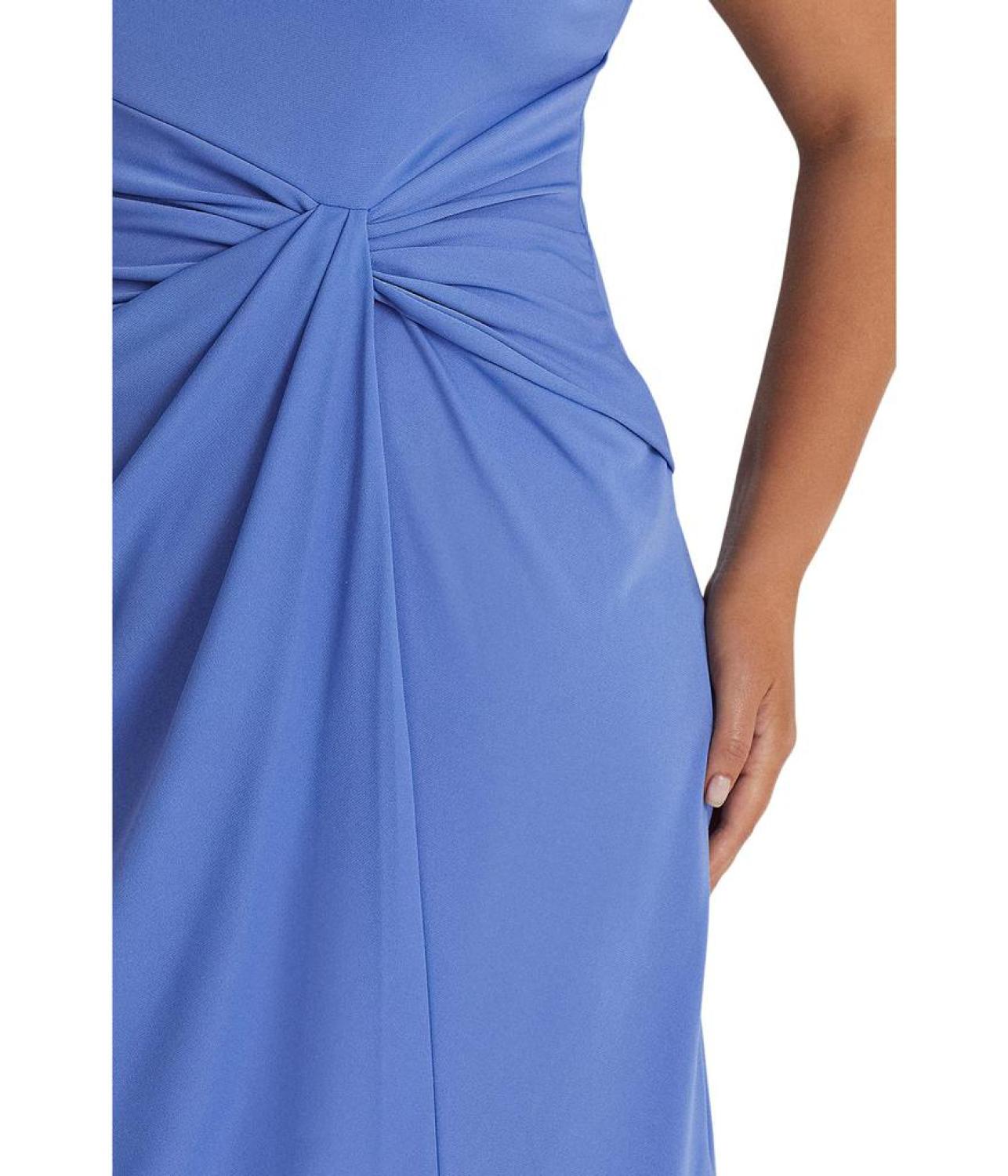 Plus Size Twist-Front Jersey Dress