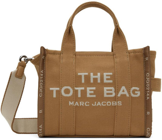 Tan 'The Jacquard Small' Tote