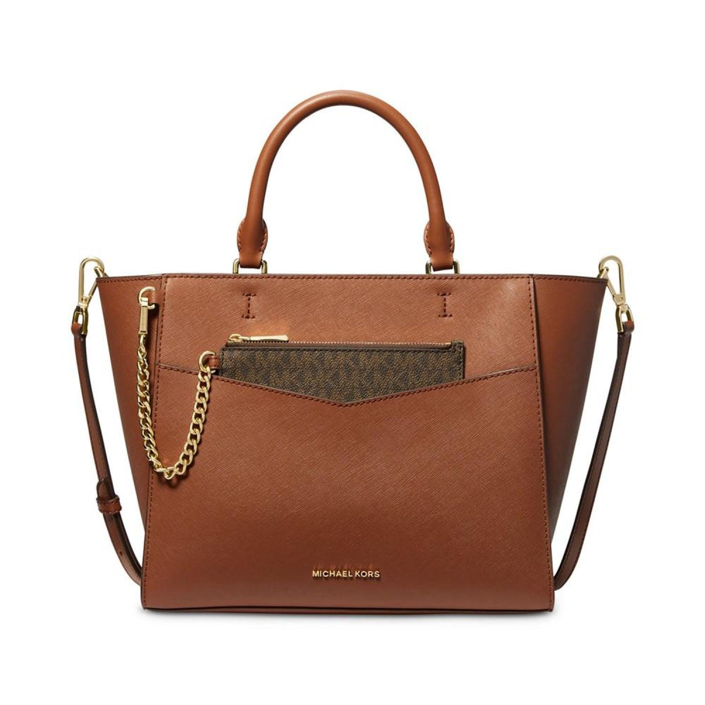 Kaylee Medium Leather 2 in 1 Satchel