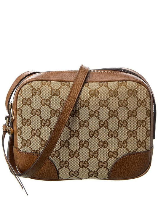 Gucci GG Canvas & Leather Crossbody