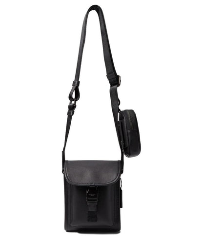 Charter North/South Crossbody with Hybrid in Smooth Leather