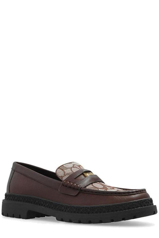 Coach Signature Jacquard Loafers