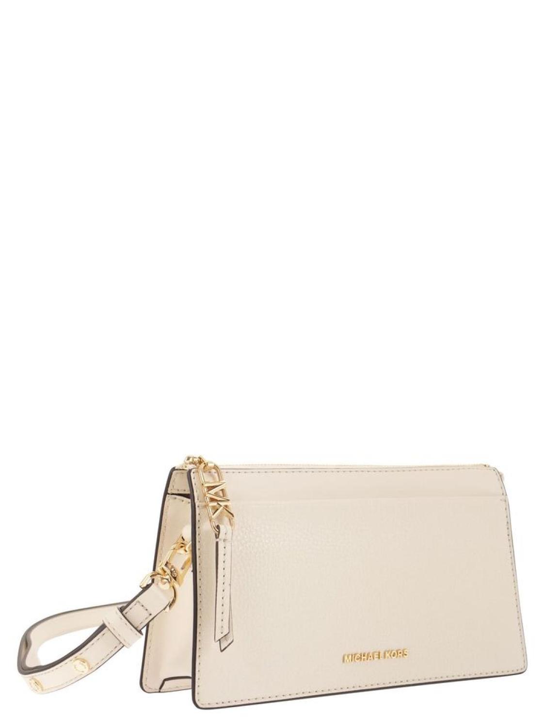 Michael Michael Kors Logo-Lettering Zipped Crossbody Bag