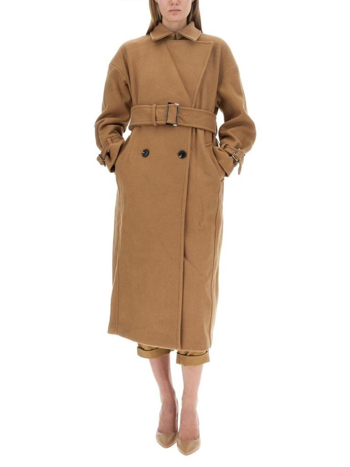 Michael Kors Double-Breasted Trench Coat