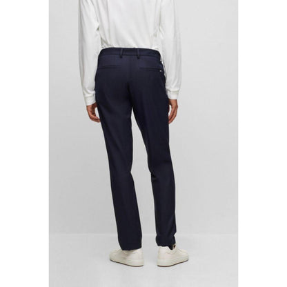 Slim-fit trousers in performance-stretch fabric