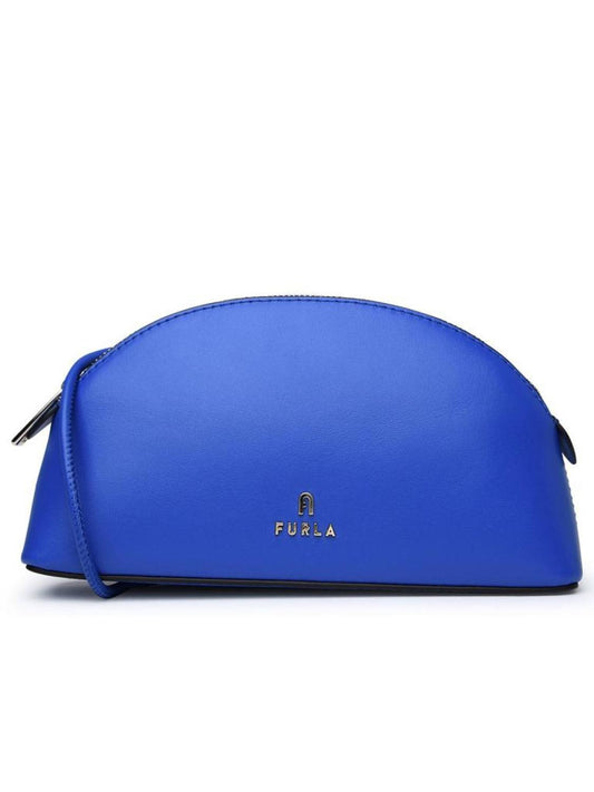 Furla Logo Plaque Zip-Up Clutch Bag