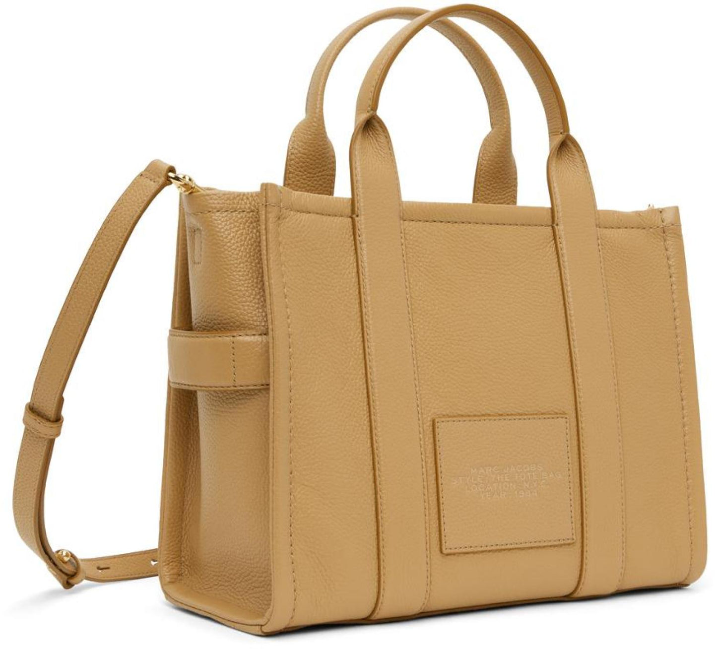 Tan 'The Leather Medium Tote Bag' Tote