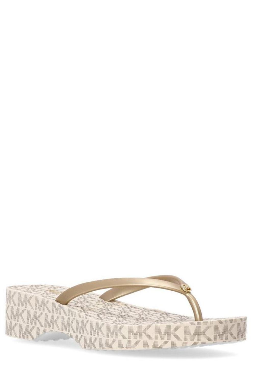 Michael Kors Lilo Monogram Flip-Flops