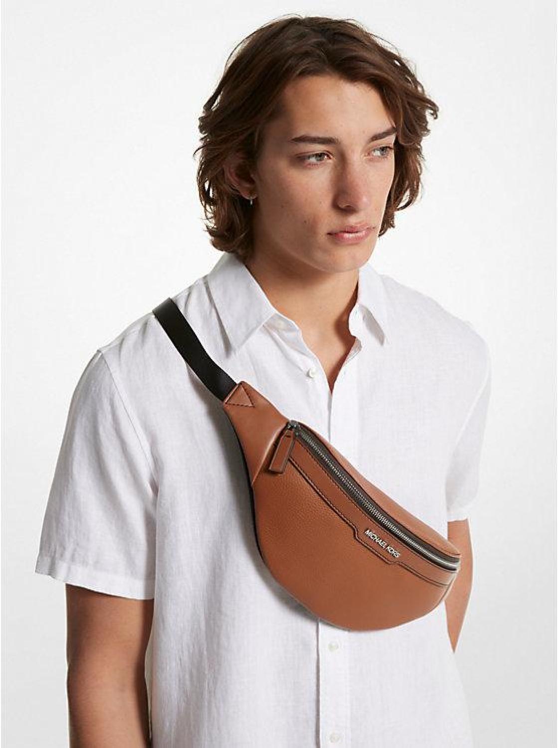 Cooper Small Leather Belt Bag