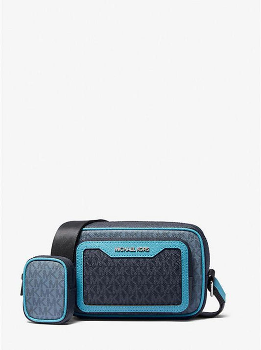 Cooper Color-Block Signature Logo Camera Bag