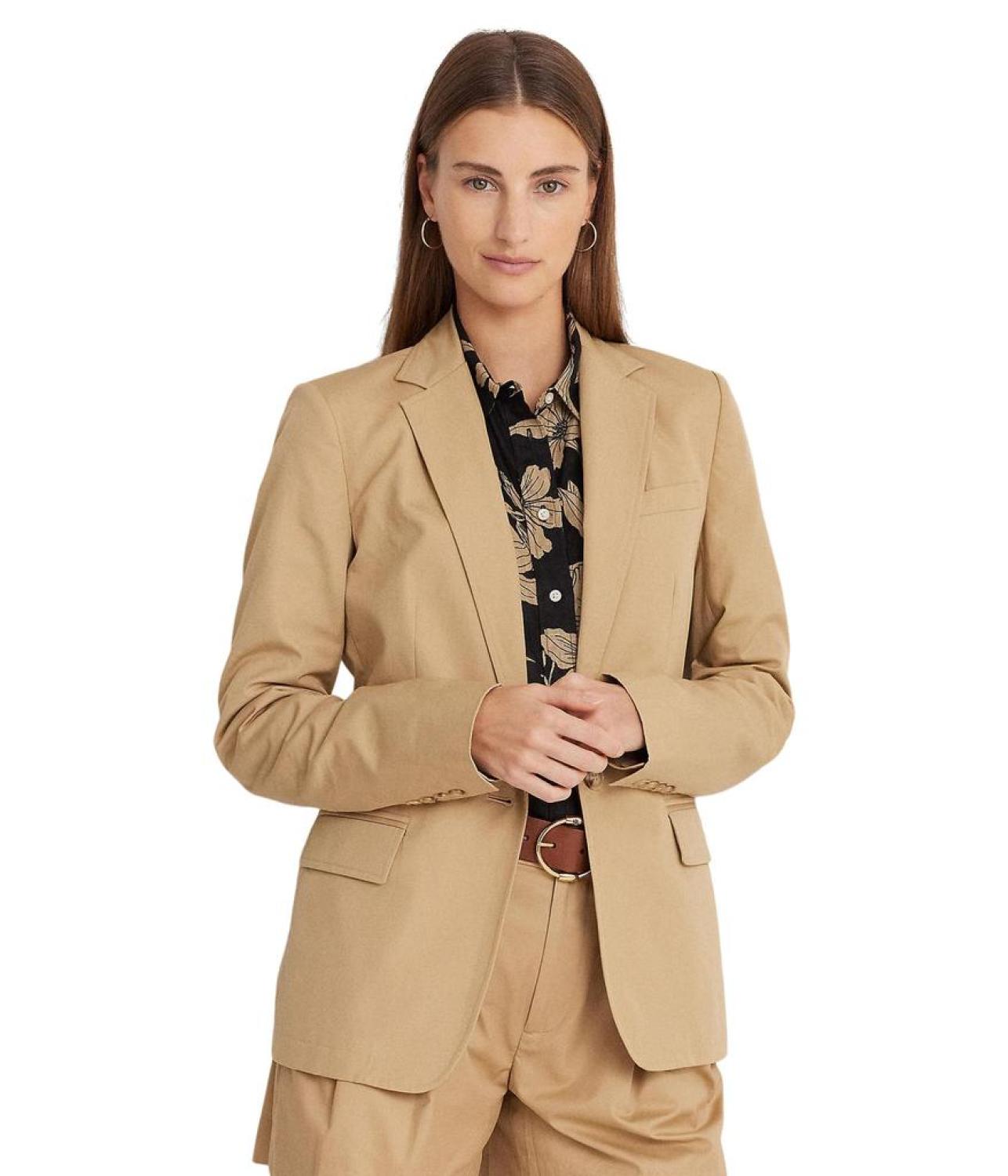 Cotton Twill Blazer