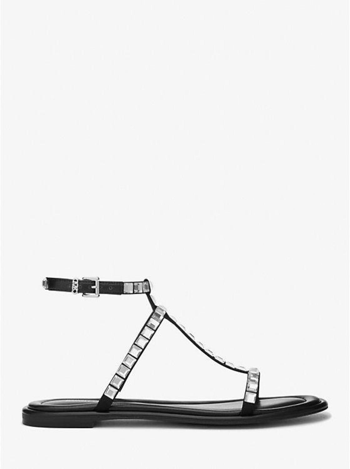 Celia Crystal Embellished Flat Sandal