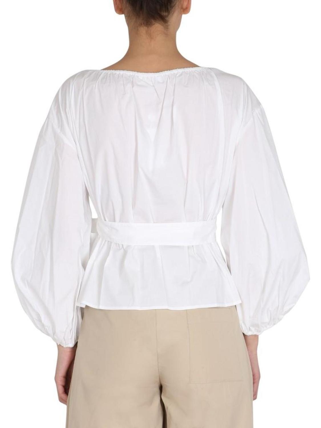 Michael Michael Kors V-Neck Wrap Blouse