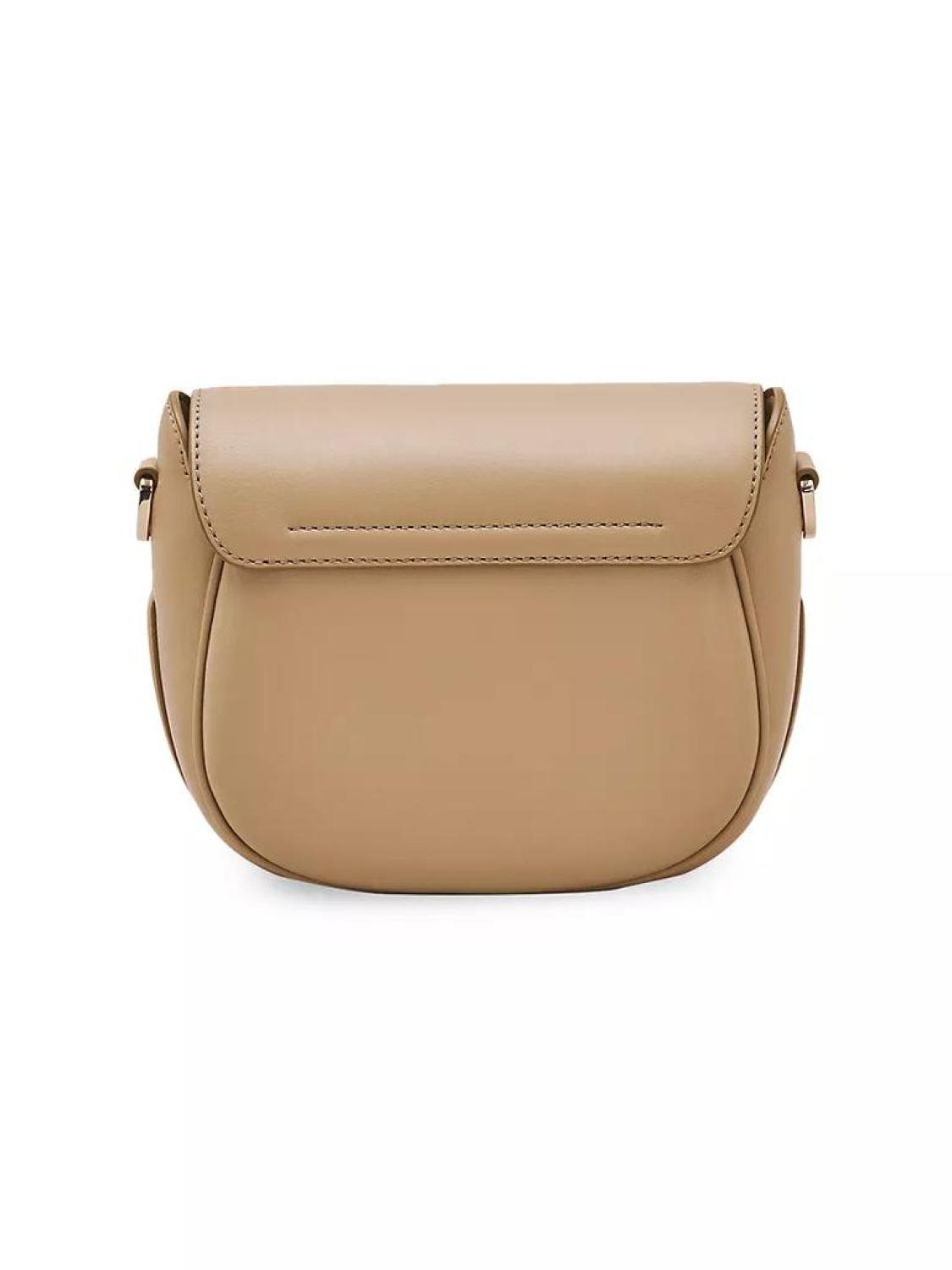 The J Marc Small Leather Saddle Bag