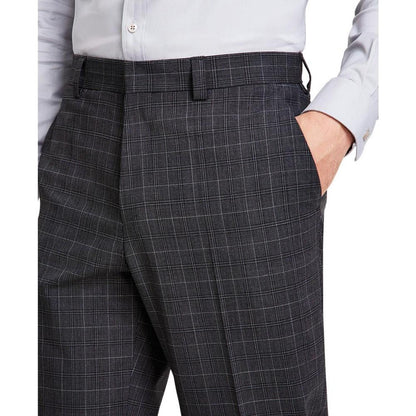 Men's Modern-Fit Wool Suit Pants