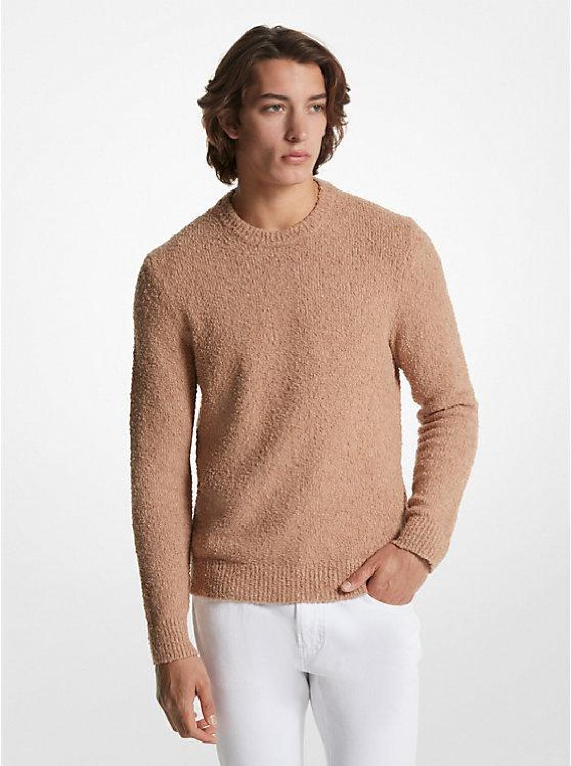 Organic Cotton Bouclé Sweater