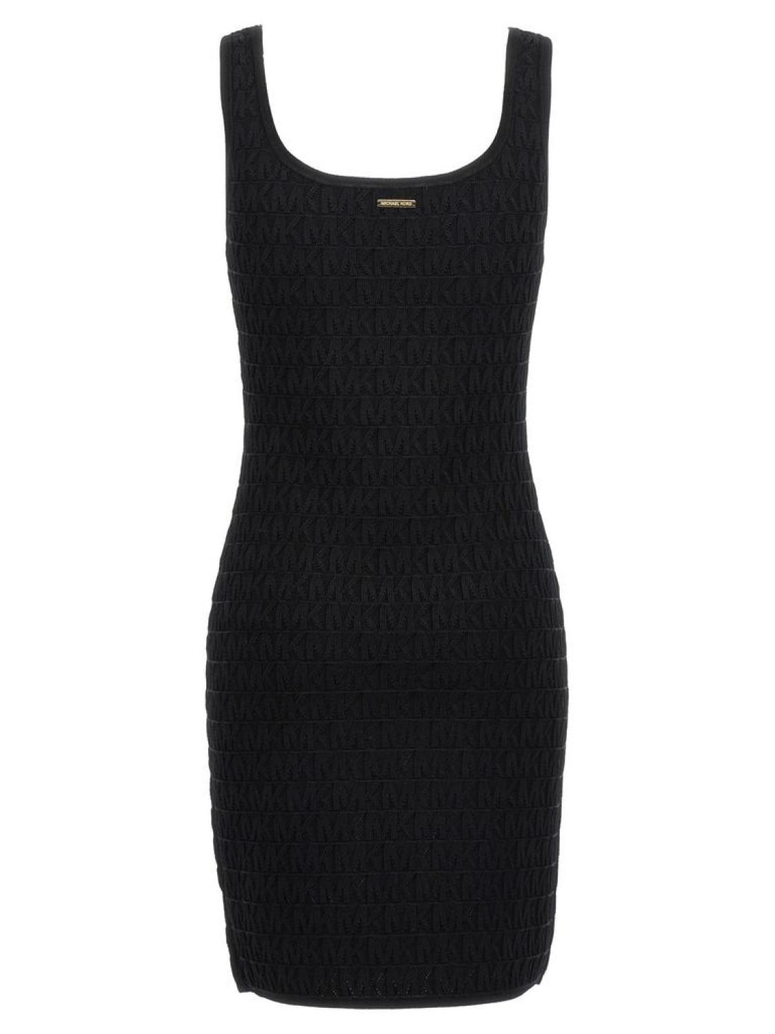 Michael Michael Kors Logo Jacquard Mini Dress