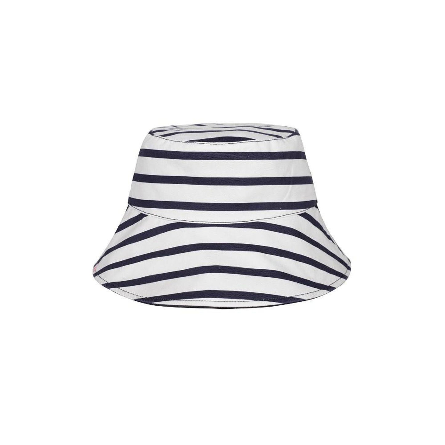 Women's Breton Stripe Long Brim Rev Bucket Hat