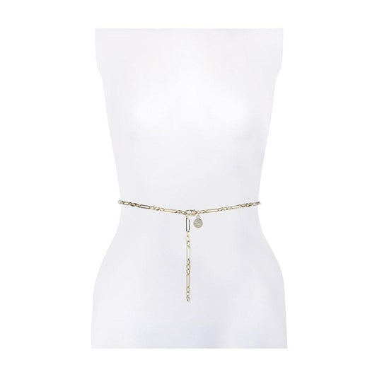 Women's Imitation Pearl Chain Belt