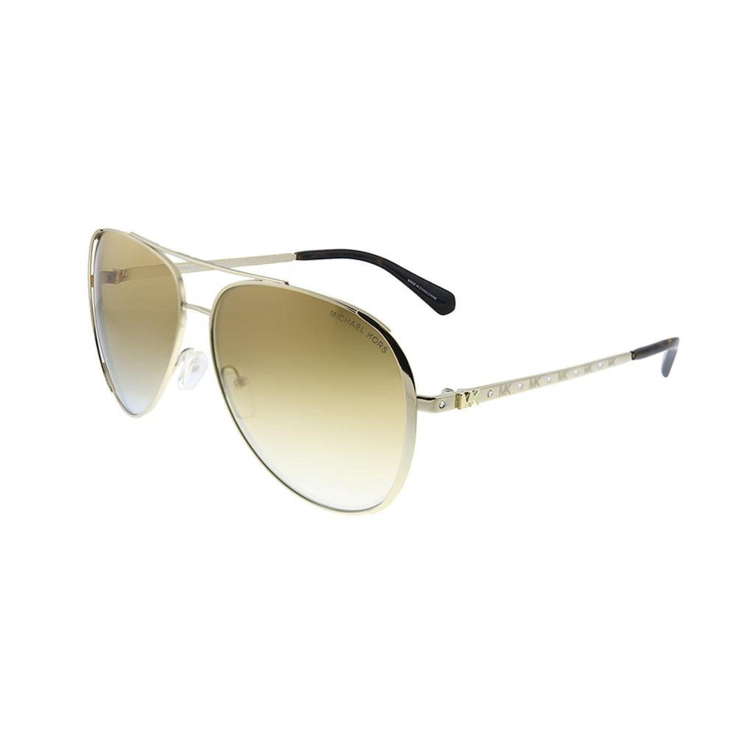 Michael Kors Chelsea Bright MK 1101B 1014GO Womens Aviator Sunglasses