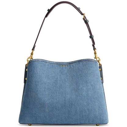 Willow Denim Shoulder Bag