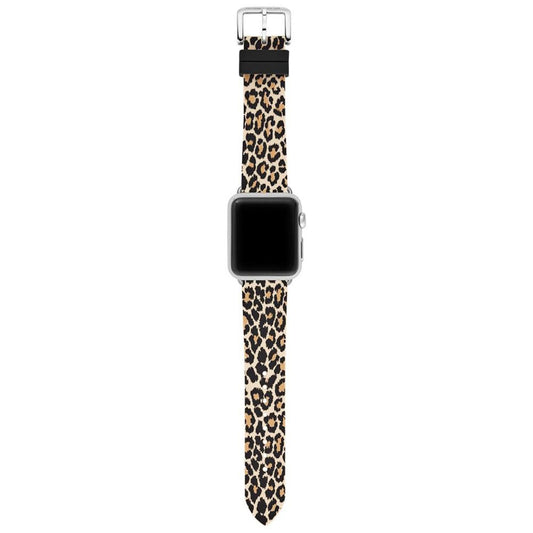 Women's Leopard Silicone Apple Watch® Strap